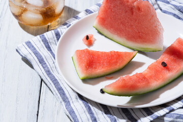 美味しそうなスイカ