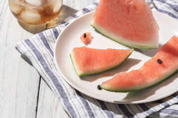 美味しそうなスイカ