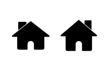 Home icon vector illustration. House sign and symbol