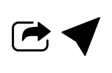 Share icon vector illustration. Sharing sign and symbol