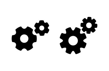 setting Icon vector illustration. Cog settings sign and symbol. Gear Sign