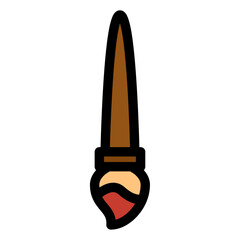 paintbrush vector icon