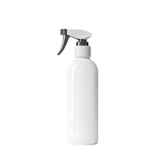 Spray Bottle Mockup on white background