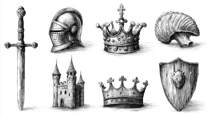 Medieval Illustration Collection