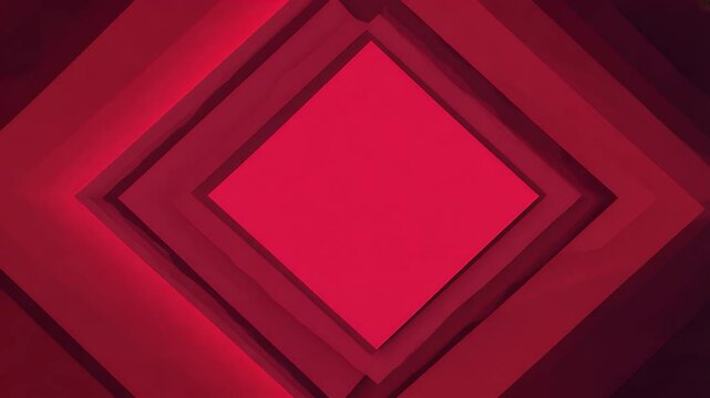 seamless 4K looped background dark red gradient hues geometric light patterns createsdynamic backdrop text frames polygonal shapes endless movements provide eyecatching visual transitions modern