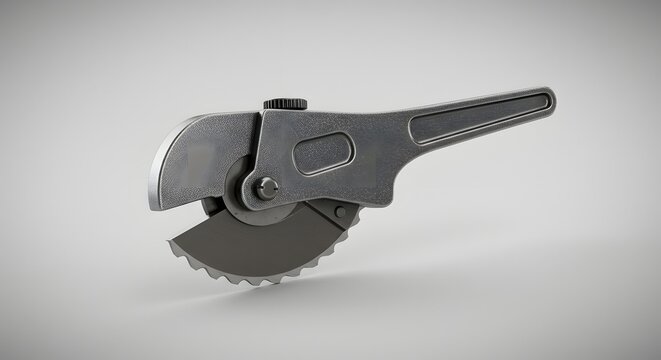 Fototapeta 3D Render of a Metal Pipe Cutter Tool