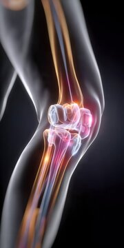 Iliotibial Band Syndrome  Knee Pain  Inflammation  Anatomy Illustration