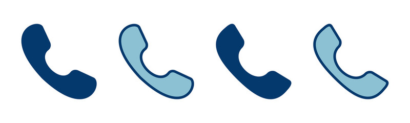 Call icon vector isolated on white background. Phone icon vector. mobile phone. telephone icon