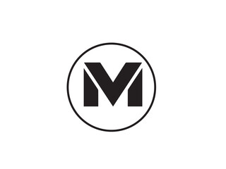 M Letter Logo Design | Modern M Monogram | Minimalist M Initial Logo | Bold Alphabet M Symbol | Elegant M Typography Emblem | Creative M Logo Vector | Black and White M Lettermark | Geometric M Logo C