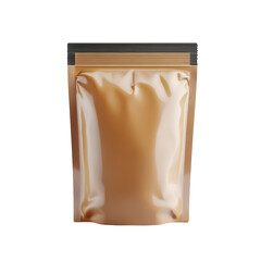 Food Doypack Packaging Mockup on white background