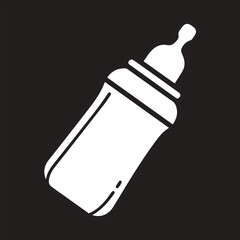 vector illustration of a bottle of water