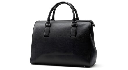 Elegant Black Leather Handbag for Professional Style and Sophistication - image_fx 2025