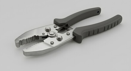 Professional Crimping Pliers - Metal Hand Tool for Electrical Work