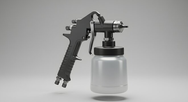 Fototapeta Professional Gravity Feed Spray Gun for Painting and Coating
