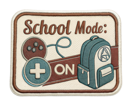 School mode engaging learning experience with gaming elements classroom environment cut out png patch