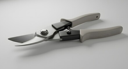 Professional-Grade Metal Shears with Ergonomic Handles