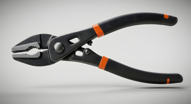 Fototapeta Professional-Grade Slip Joint Pliers with Ergonomic Grips