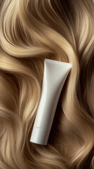 Hair dye on wavy blonde hair	