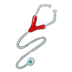 stethoscope vector illustration