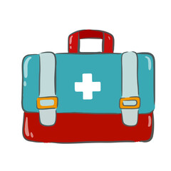 medicinal bag vector illustration