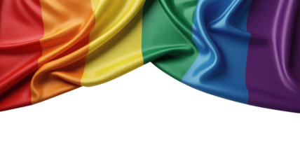 Vibrant LGBTQ Pride Flag : A Symbol of Diversity and Inclusion, Celebrating LGBTQ+ Rights and the LGBTQ Community's Rich Heritage