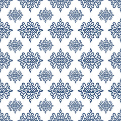 Ikat oriental seamless pattern vector illustration design for fashion, fabric, texture, wallpaper, clothing, wrapping, decoration and all prints 