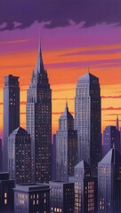 new york city at night