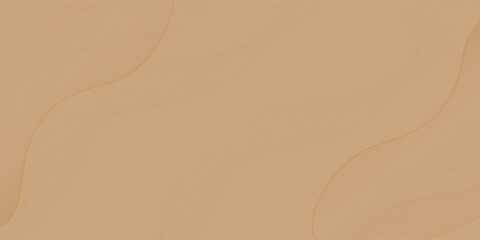 Abstract beige luxury background with gold lines. Elegant wave modern wallpaper. Template banner background for beauty products, sales, ads, events, web and pages
