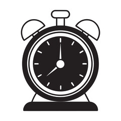 alarm clock vector illustration