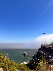 Bay Area in the fog