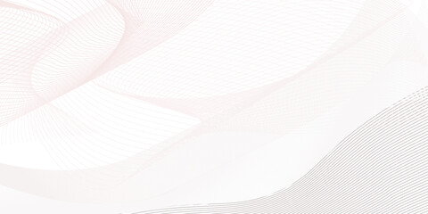 Premium background design with white line pattern (texture) in luxury pastel colour. Abstract horizontal vector template for business banner, formal backdrop, prestigious voucher, luxe invite