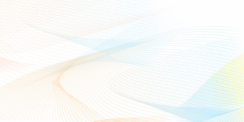 Premium background design with white line pattern (texture) in luxury pastel colour. Abstract horizontal vector template for business banner, formal backdrop, prestigious voucher, luxe invite