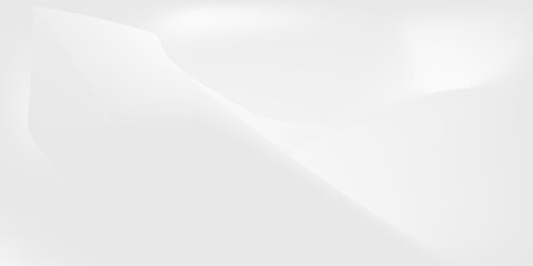 Silver foil background with metal mirror texture. Chrome gradient surface with light gloss simple abstract