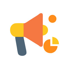 Marketing Promotion and Analytics Icon