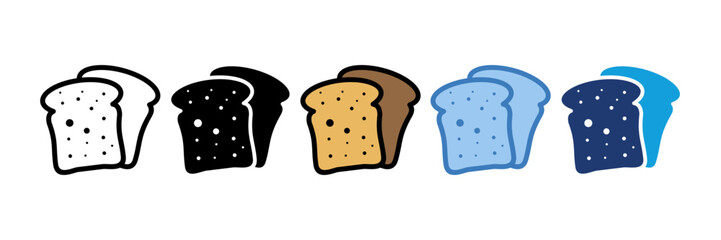 French Toast Icon Element For Design