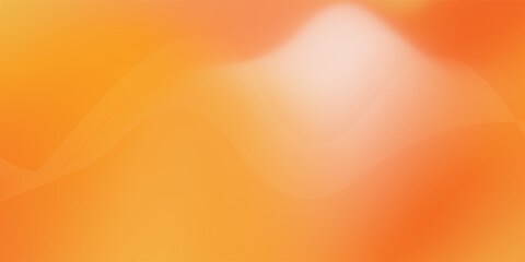 Abstract orange gradient vector background simple cloud
