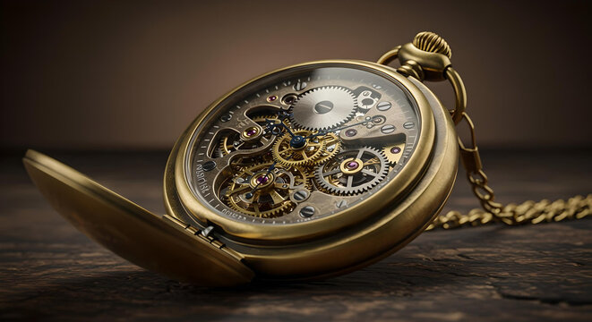 Antique Gold Pocket Watch