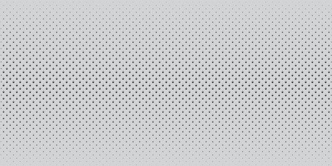Dotted halftone gradient texture. Vanishing polka dot background. Repeating dots gradation pattern background. black fading comic pop art overlay backdrop. Raster effect wallpaper. eps 10