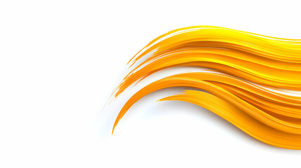 abstract orange wave