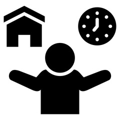 Work-Life Balance Icon