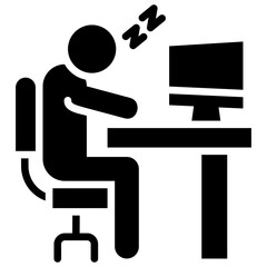 Meeting Fatigue Icon