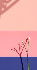 Fototapeta premium branch of a tree in a vase