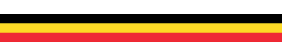 Belgium flag ribbon