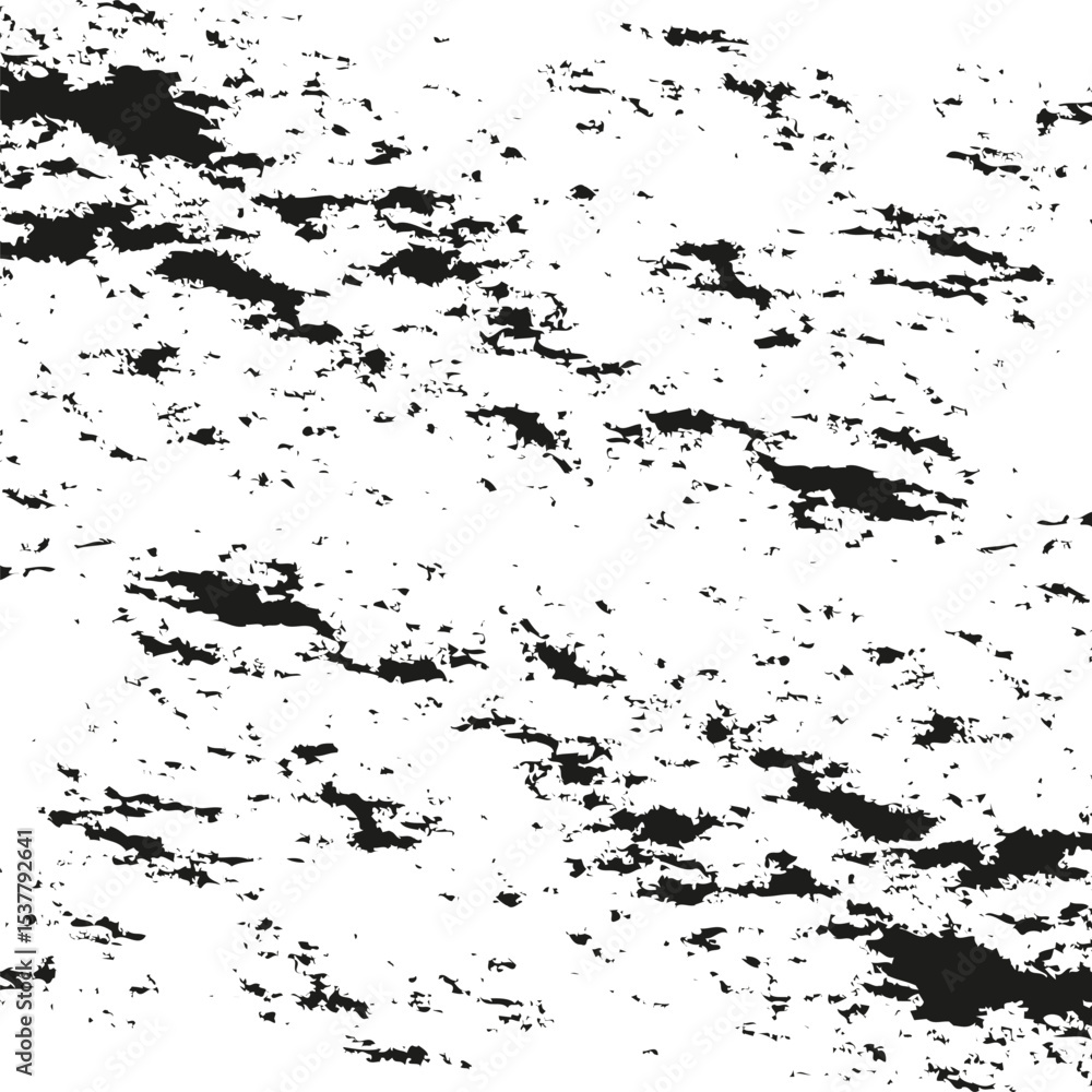 Poster grunge texture shape. dirty surface vector. black abstract pattern. rough splatter background.