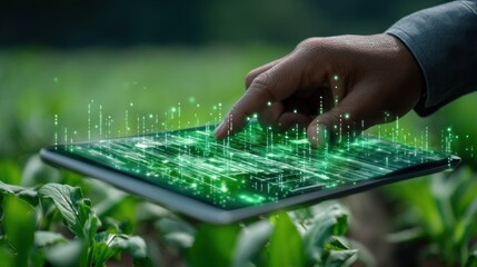 Obraz premium Agricultural tech