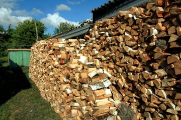 stack of firewood