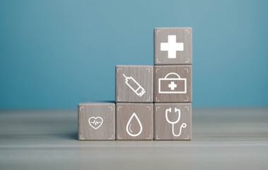 An insurance agent explained the company's new policy which covers auto home health and life risks...