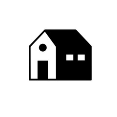 Home icon, sign and symbol icon. Flat vector line art. Minimalist illustration for icon interface, banner, layout, social media post, flyer and mobile apps.