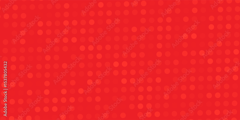 Poster dots halftone orange color pattern gradient texture with technology digital background.