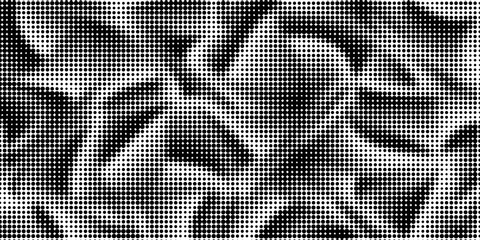 Fototapeta premium Halftone dot pattern texture, halftone background abstract